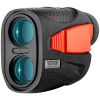 VEVOR Magnetic Golf Rangefinder, 1300 Yards Laser Golfing Hunting Range Finder, 6X Magnification Golfing Accessory with Distance Measuring