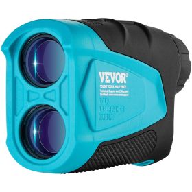 VEVOR Golf Rangefinder, 1300 Yards Laser Golfing Hunting Range Finder, 6X Magnification Distance Measuring