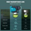 VEVOR Golf Rangefinder, 900 Yards Laser Golfing Hunting Range Finder, 6X Magnification Distance Measuring